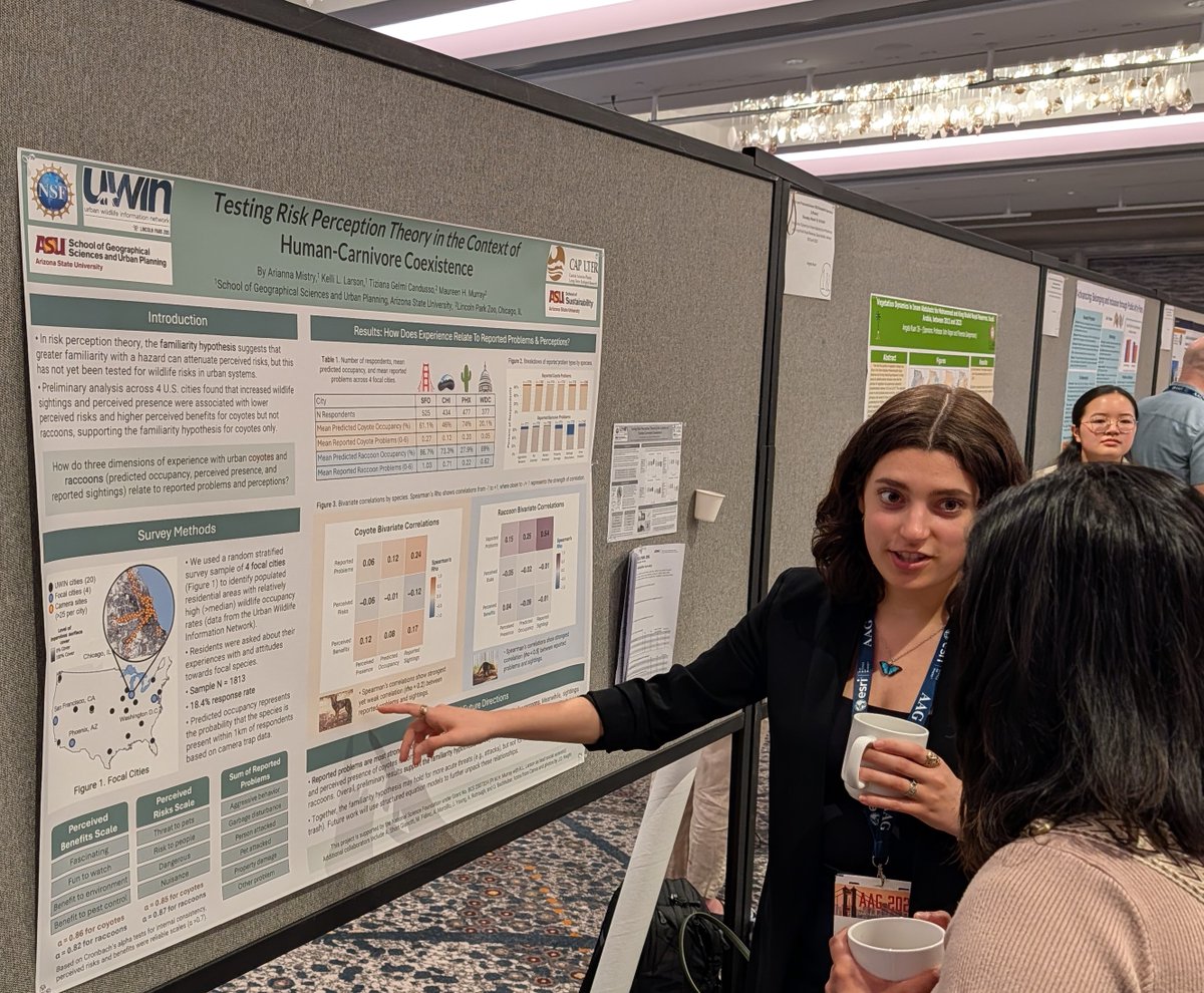 ASU_SGSUP's tweet photo. Once again, #SGSUP had a strong presence at #AAG2026 in San Francisco. 🔱

Our faculty and students led and contributed to a wide range of sessions, with nearly 80 papers affiliated with #ASU.

We also loved connecting with our community at our Alumni & Friends Reception—made even more memorable with stunning views of the city!

A special highlight: Professor Emeritus Billie Turner was honored in five sessions organized by his former PhD students. To carry his legacy forward, his mentees established a new #AAG endowment which recognizes and advances outstanding PhD research in human–environment science. 

#Geography #ArizonaStateUniversity