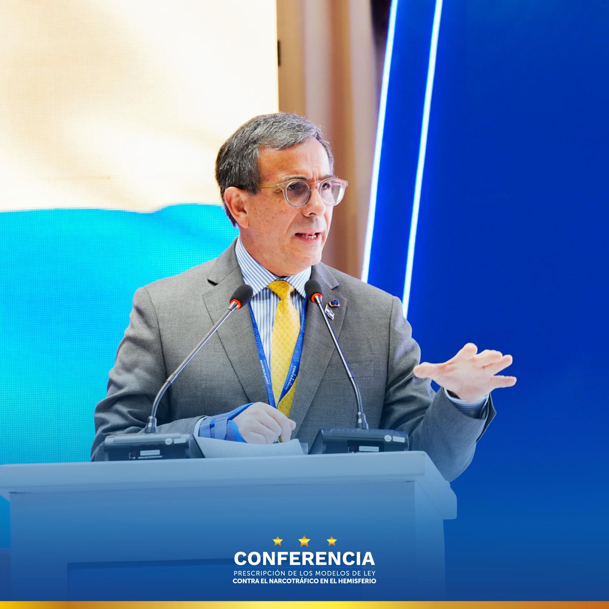 Conferencia sobre Delincuencia Organizada tweet media