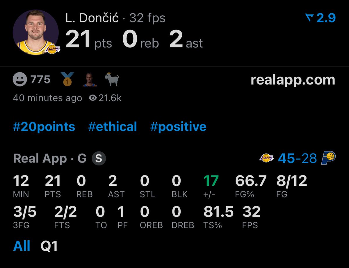 Real App tweet media