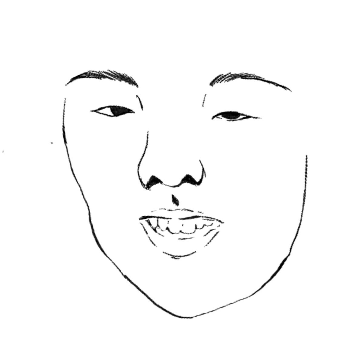 Ar__kt_'s tweet photo. ほんのり美化してるけどリアルでこんな顔だから友達とかできないし未来に希望ない https://t.co/0lAjsD6dkV