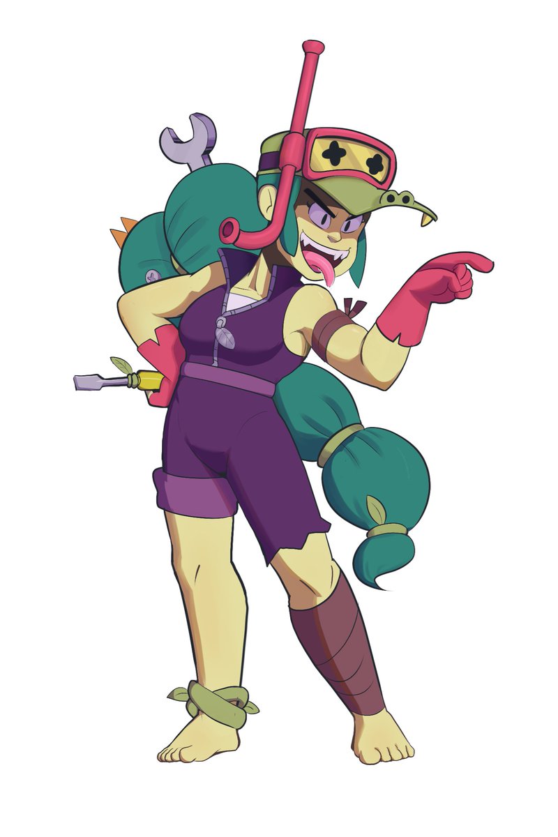 It's Alli the alligator!

#Brawlstars