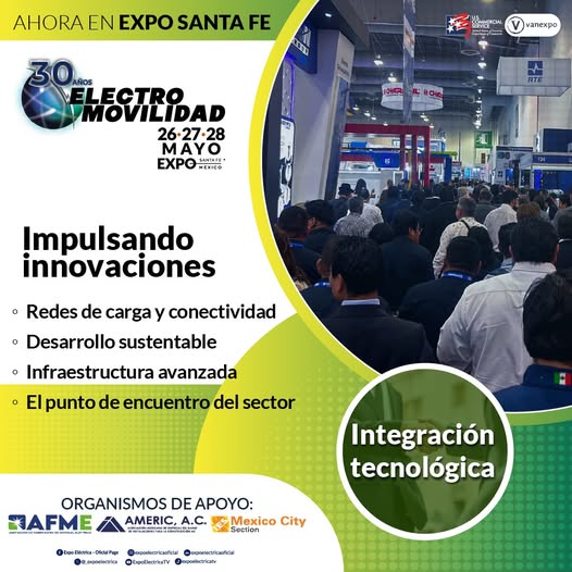 ⚡🚗 Electromovilidad en Expo Eléctrica Internacional 2026.
Infraestructura y tecnología para el futuro del transporte eléctrico.
📍 Expo Santa Fe México
📅 26–28 de mayo
👉 …electricainternacional2026.ahmreg.com
#ExpoElectrica2026 #Electromovilidad