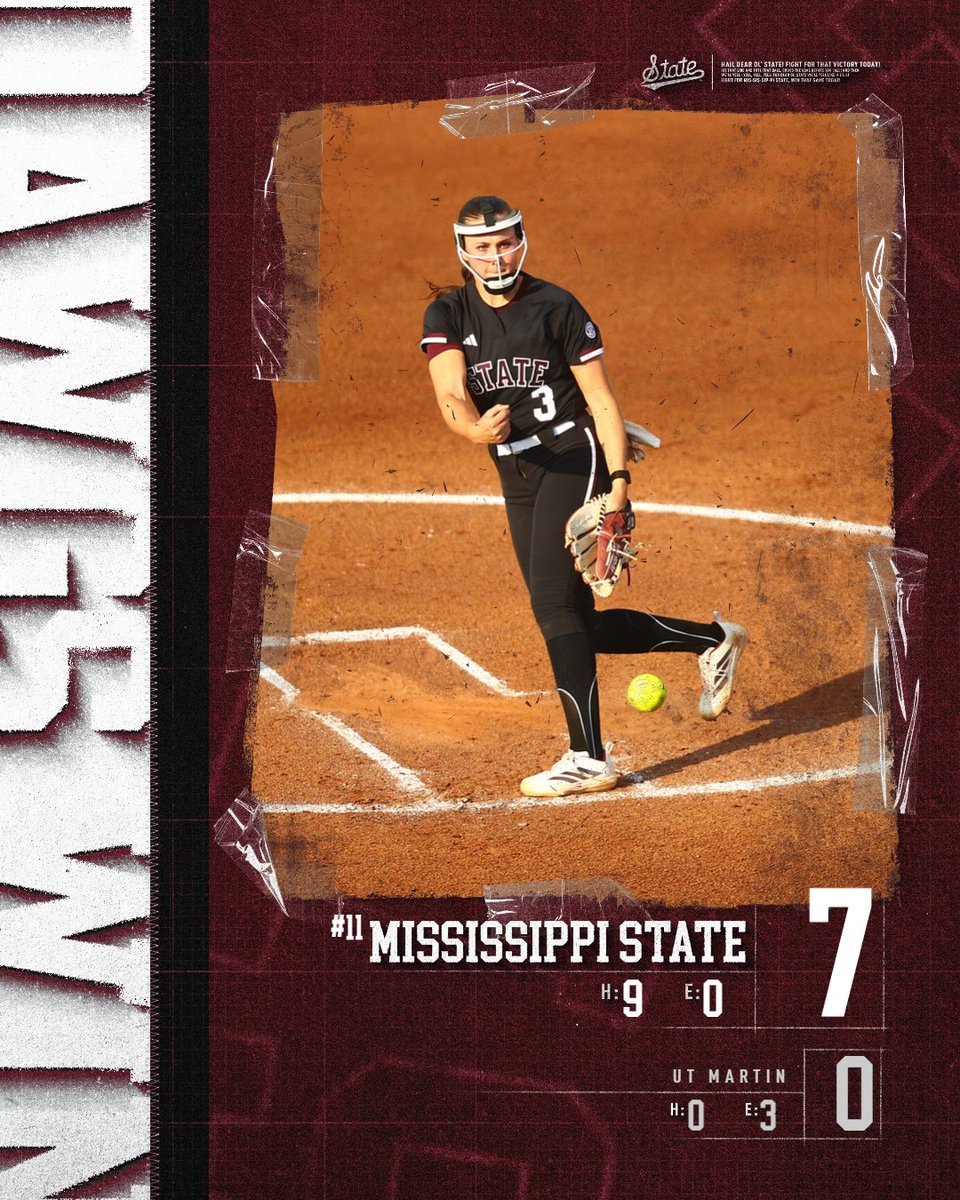 Mississippi State Softball tweet media