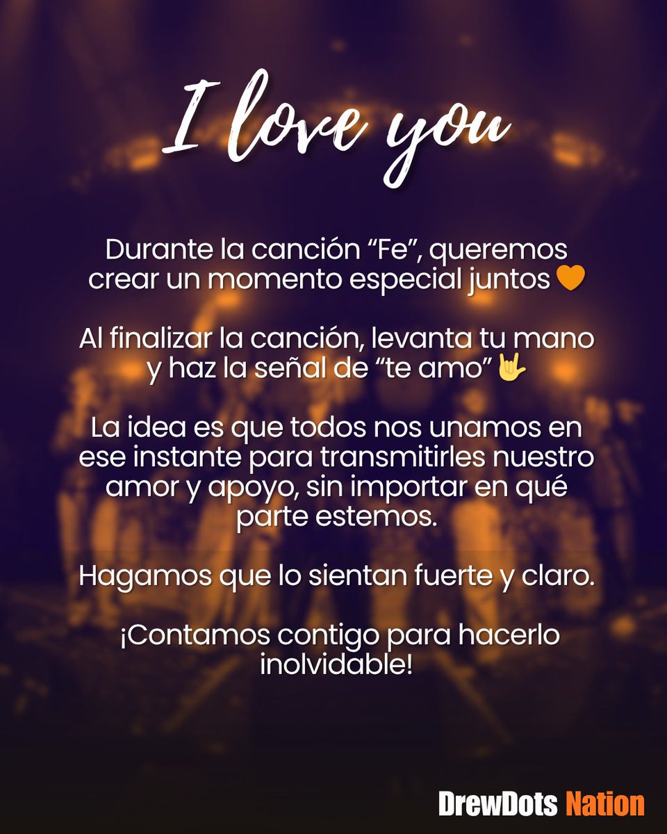 drewdebutt's tweet photo. Que los chicos lo vean, que lo sientan, que sepa que estamos aquí.

No importa el lugar ni el evento… hagámoslo siempre ✨

#SantosBravosILoveYou #ILYFanProject #ILoveYouSTBV #DualxSTBV
#DrewVenegas #DrewSantosBravos https://t.co/SarDHWei9v