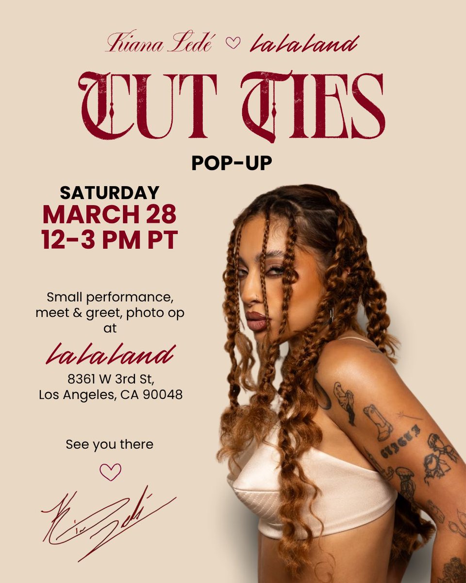 Kiana Ledé 🩸✂️ tweet media