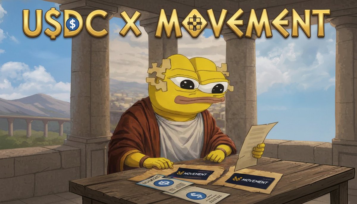 1Fraldk's tweet photo. @movement_xyz just drop USDCx
THE native stablecoin backed by USDC 🔥🔥
No third‑party risk. Just pure, dollar‑stable speed.
Extremely Low fees and Compatible with 30+ Chains!
The Movement in Evolving, Become a mover!!
#StableMoves #USDCx
@Guildcreation https://t.co/tosUatZfnE