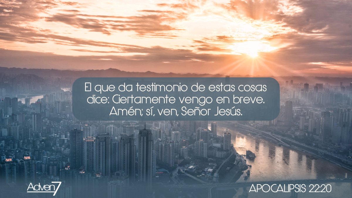 La única solución definitiva para este mundo es el pronto regreso de Jesús, certeza que pone fin al dolor, la muerte y el pecado.

#PalabraDeDios