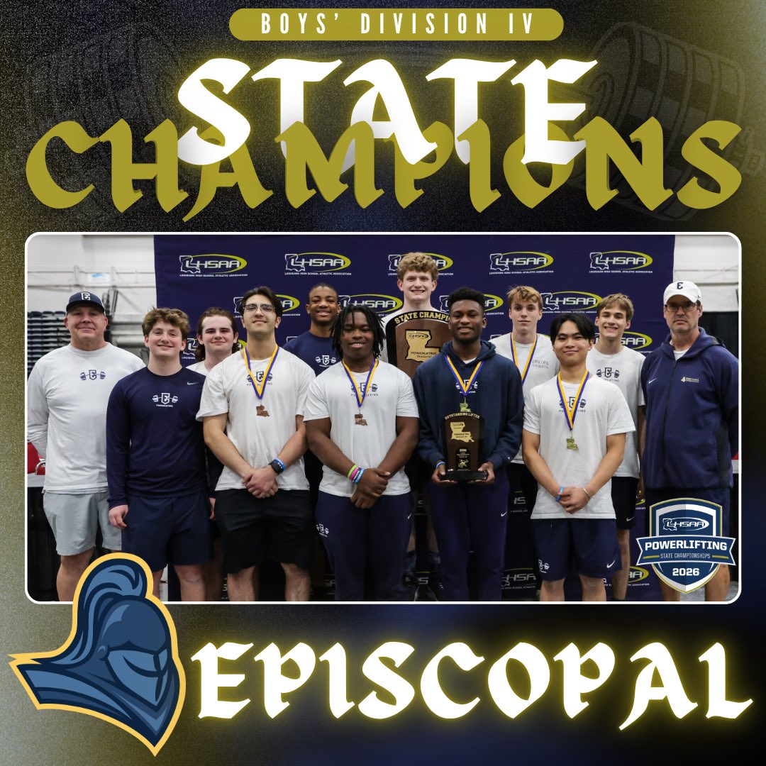 LHSAAsports's tweet photo. Congrats to our Boys’ Powerlifting Team State Champions for Divisions IV &amp; V! 🏆🏋️ https://t.co/gtsyYB9tmL