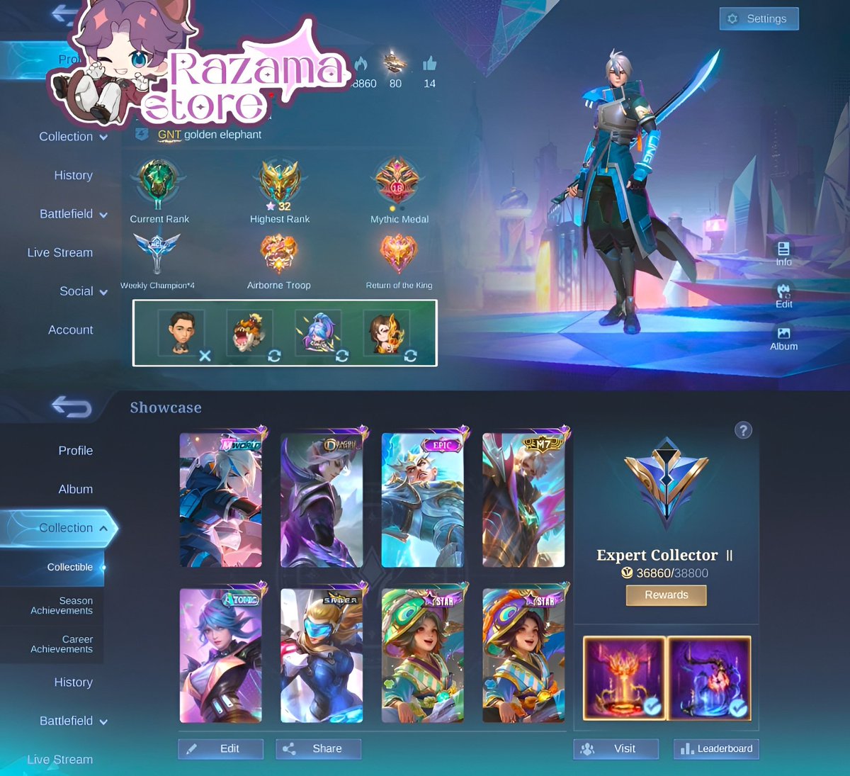 razama store || @ mt after dm || fsr wa di bio tweet media