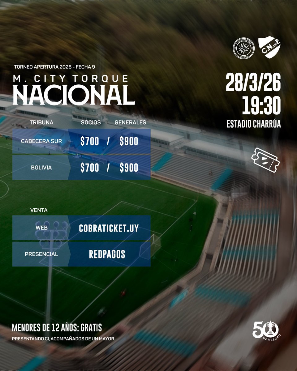 laabdon's tweet photo. ¡EL SÁBADO JUEGA NACIONAL! 🇫🇷

Nos vemos todos en el Charrúa!!

🎫 Entradas: Socios $700 / Grales $900 (en Redpagos y https://t.co/BP0dVYEEyf)
⏰ Hora: 19:30

Vamo' el bolso! 🔴⚪🔵

#LaAbdon #Hinchada #Nacional #Cndef https://t.co/Xp4vaaSGnk