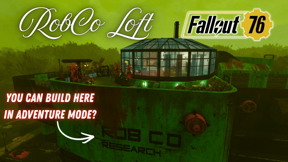 DakaTheWanderer's tweet photo. Check out this named location adventure build the amazing @BloodfartAUS has done in #Fallout76!

#Fallout76camp

WATCH HERE: https://t.co/GCSHiSlGJP https://t.co/pm3Au0z2jY