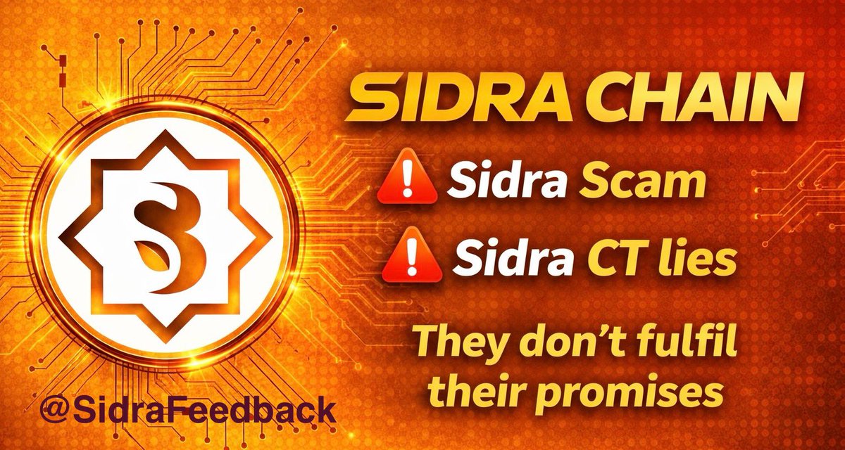 Sidra Feedback 🔸 tweet media