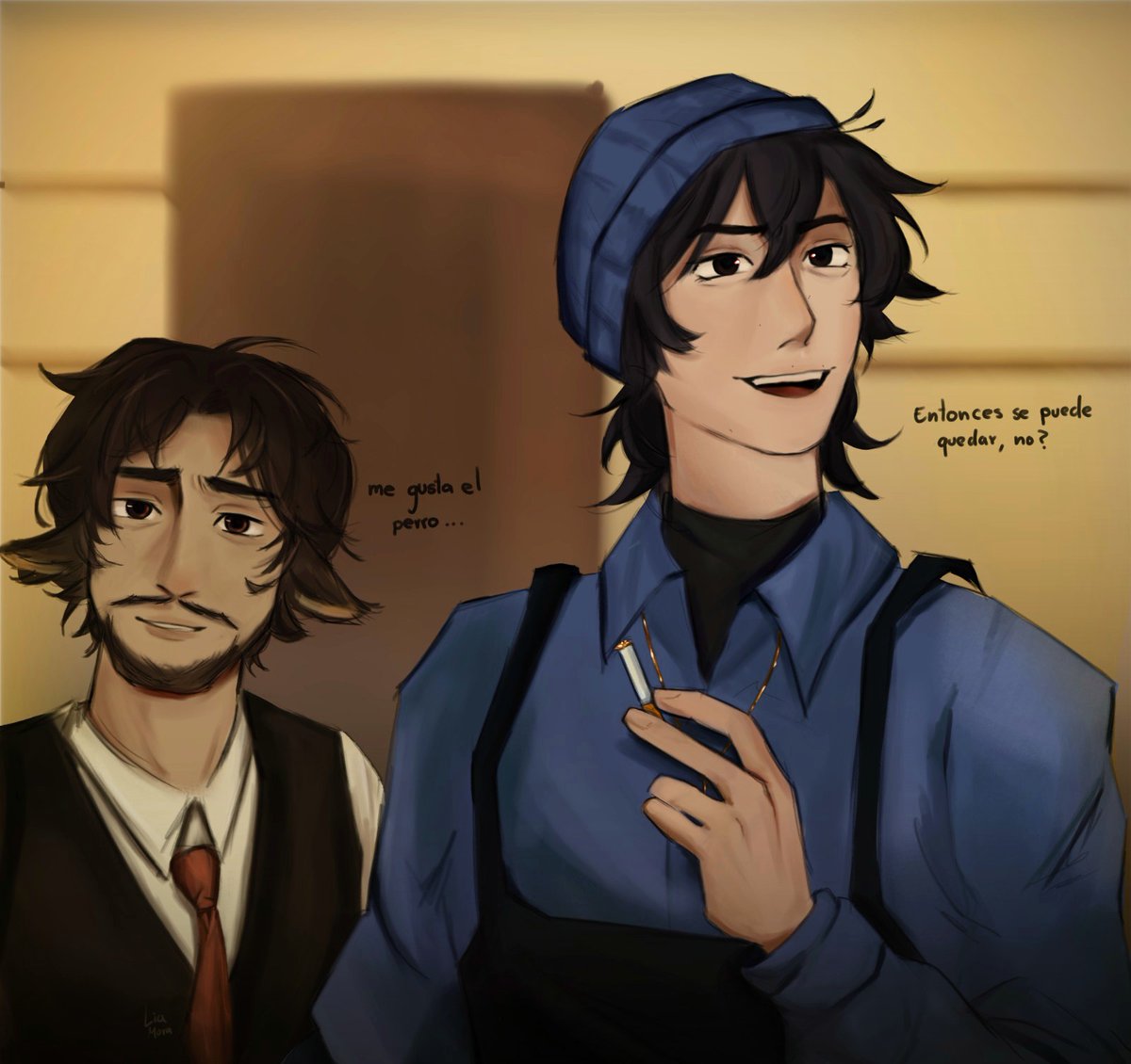 liamoratt's tweet photo. Pero si se va a quedar o ne?? 🥸

#QSMP2 #qsmpfanart #quackityfanart #jschlattfanart https://t.co/Mmon6xY7QF