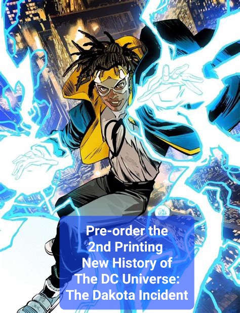 BerniesLibrary's tweet photo. Pre-order the 2nd printing of The Dakota Incident from your Local Comic Shop. Use the website https://t.co/MlgkhKzsTG to find your LCS. This is the best way to get more Static, Milestone and Black comics from DC. #dcsowhite #dc #static @dcofficial @jamesgunn @mariejavins https://t.co/5M4zNtLJXc