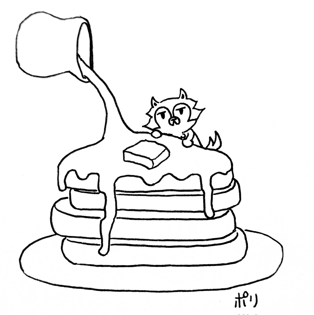 ポリードル tweet media