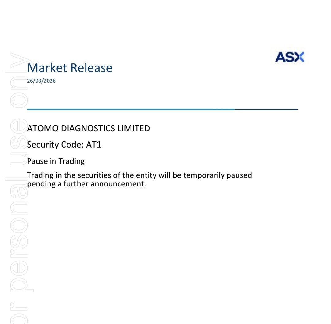 StoicInvestors's tweet image. So yet another Pause in Trading for #AT1 ... the entertainment continues. $LDX taking there time... they call this part "patience"