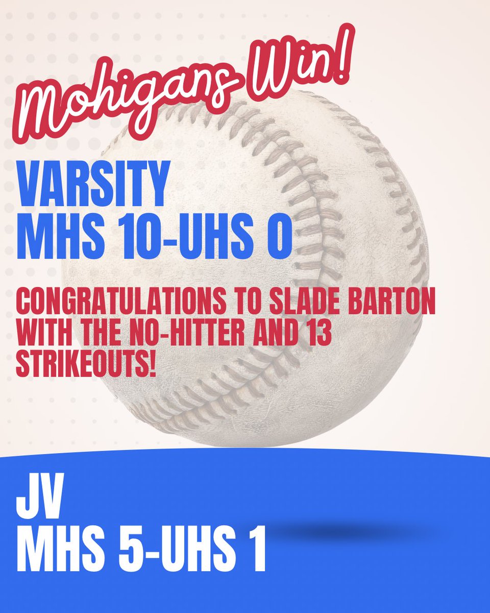 Mohigan Baseball tweet media