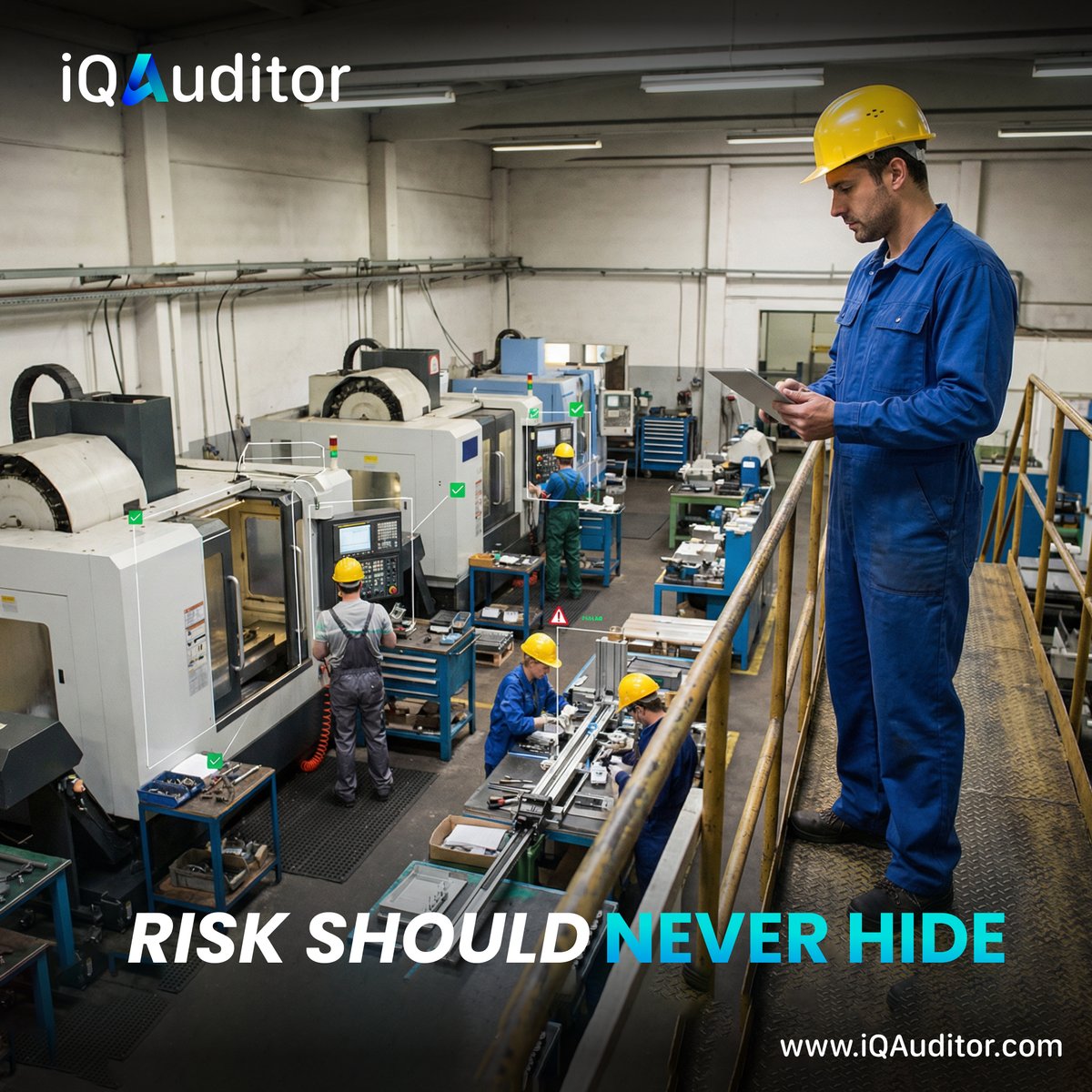 iQAuditor's tweet photo. The biggest operational risks are the ones leadership can’t see. Paper reports arrive late.

Updates are buried in email. Small issues stay hidden until they become big ones.

iQAuditor gives leaders real-time visibility into every inspection and issue across every site. https://t.co/v49LZwzgQk