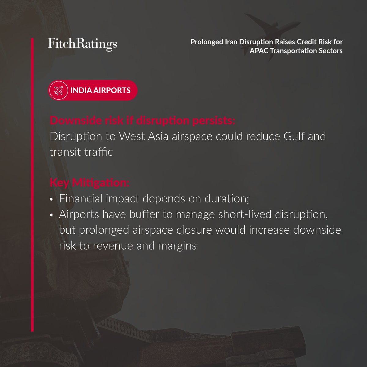 FitchRatings's tweet image. APAC port and airport operators would face mixed but increasingly negative credit effects if Iran-linked shipping and airspace disruption persists.

Read more: ow.ly/uemJ50YyrZp

#AsiaPacific #Ports #Airports #Transportation #Logistics #Credit