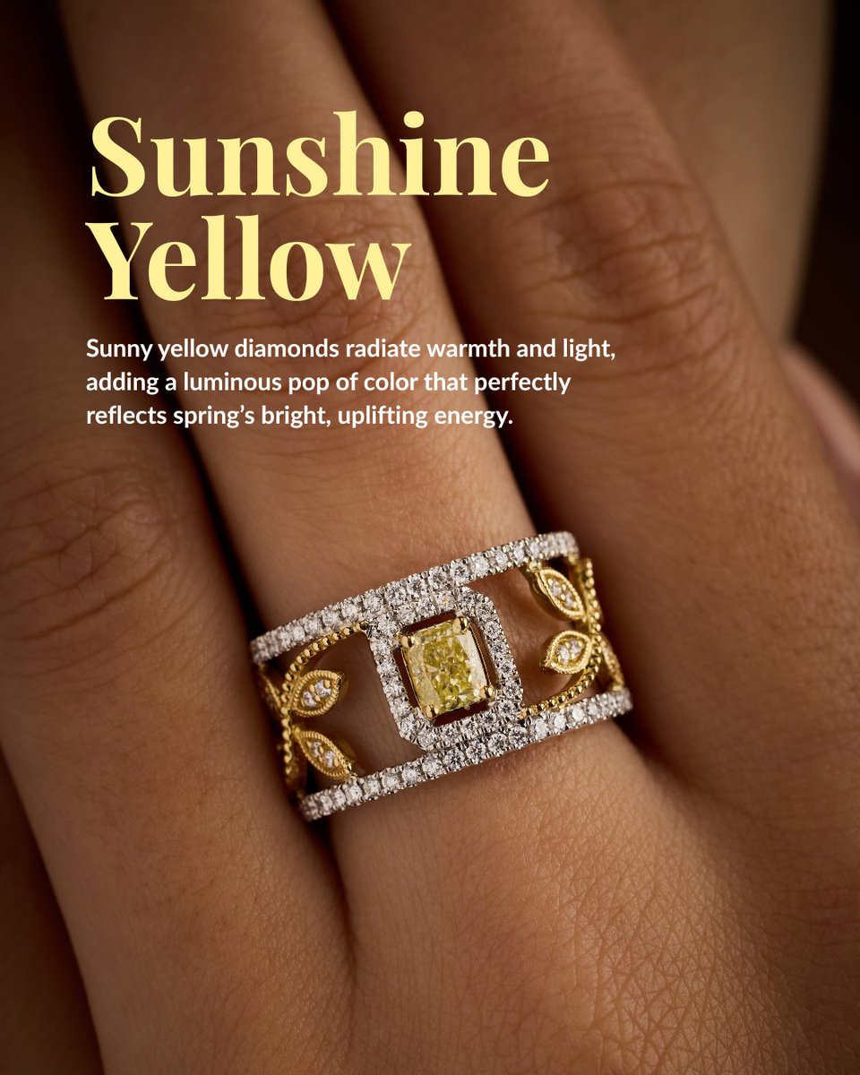 Le_Vian's tweet photo. What’s in for spring 💐✨ Part II:
https://t.co/opLZZNJ5wh
#LeVian #CoutureJewelry #LuxuryJewelry #SpringStyle #FineJewelry #StatementPieces #JewelryInspo #SpringPalette https://t.co/nhqHkq3jbm