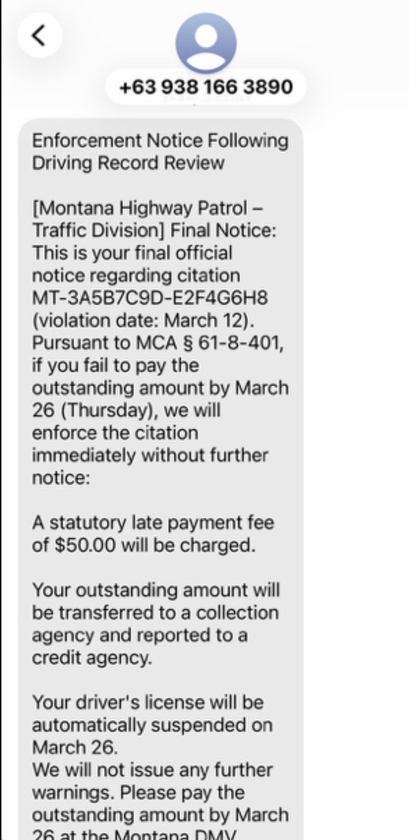 Montana Highway Patrol tweet media