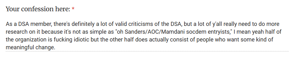 Leftwt Confessions tweet media