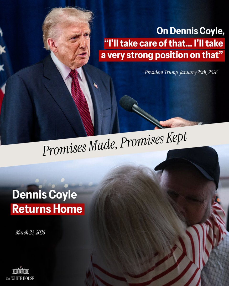 The White House tweet media