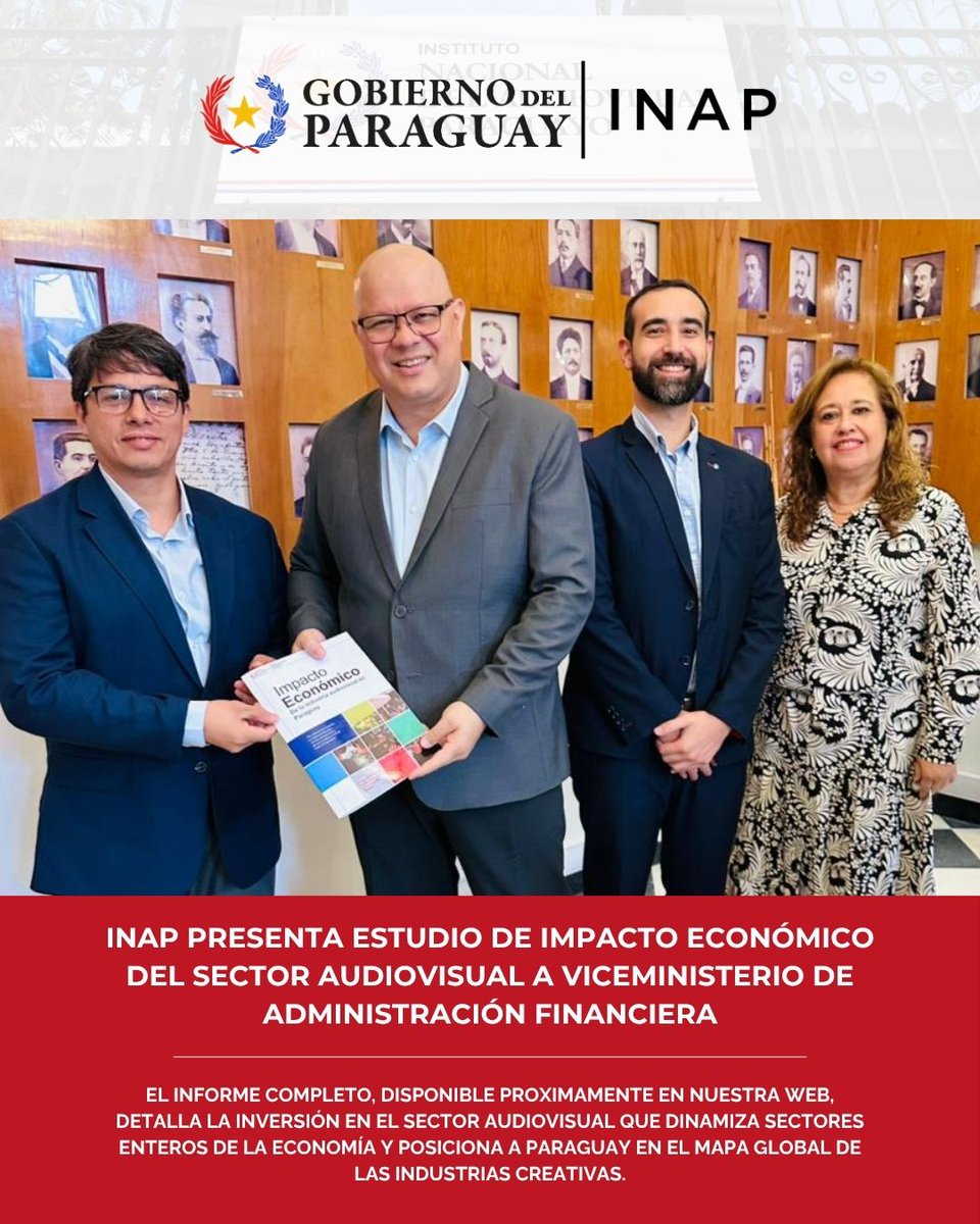 Instituto Nacional del Audiovisual Paraguayo tweet media