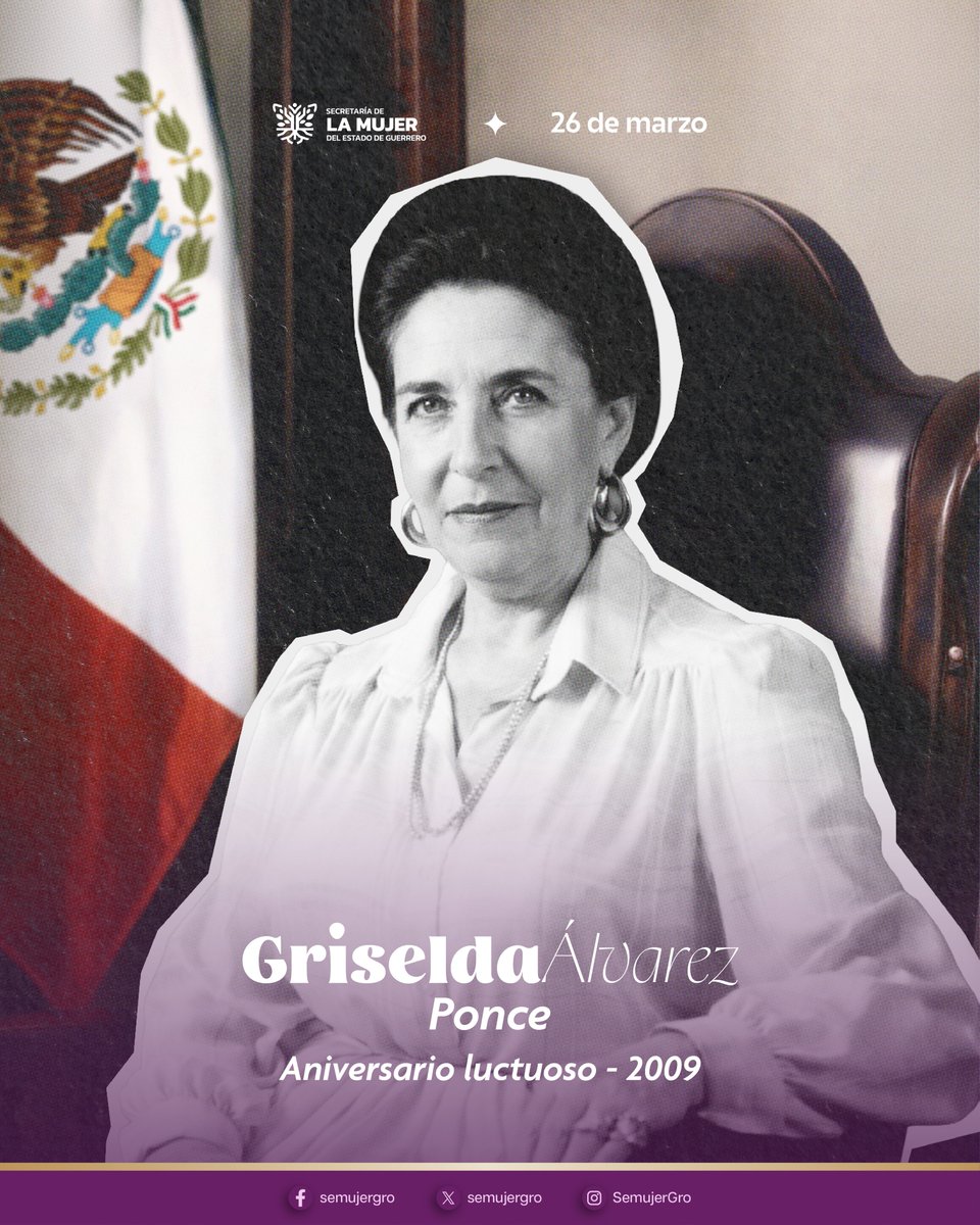 Secretaría de la Mujer Guerrero tweet media