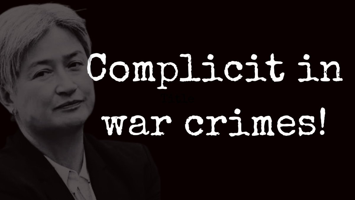 With all the intelligence at your disposal, you are fully aware of the death, destruction, torture, racism, ethnic cleansing and land theft, yet you still choose to support the US and Israel.
Shame on you, <a href="/SenatorWong/">Senator Penny Wong</a>. You do not represent the Australian people, you represent