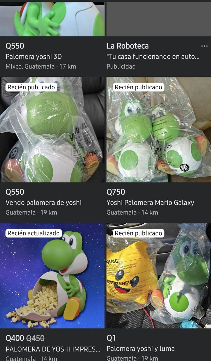 Ojalá nadie les compre esas mierdas