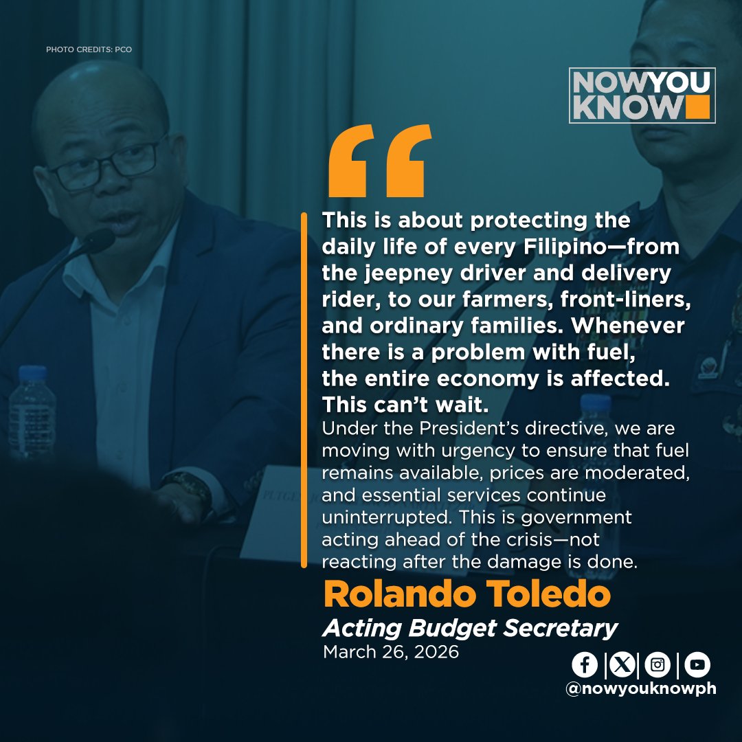 Now You Know tweet media