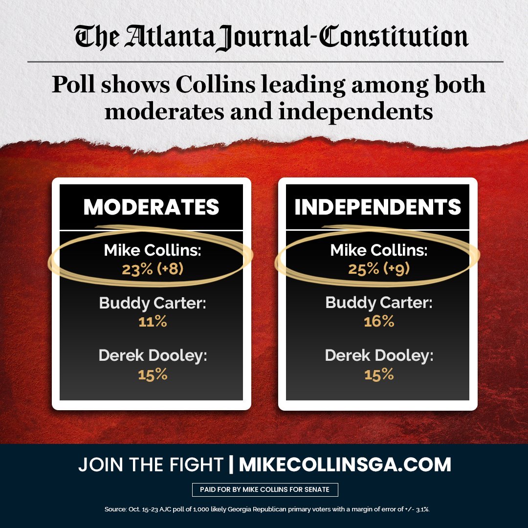 Mike Collins War Room tweet media