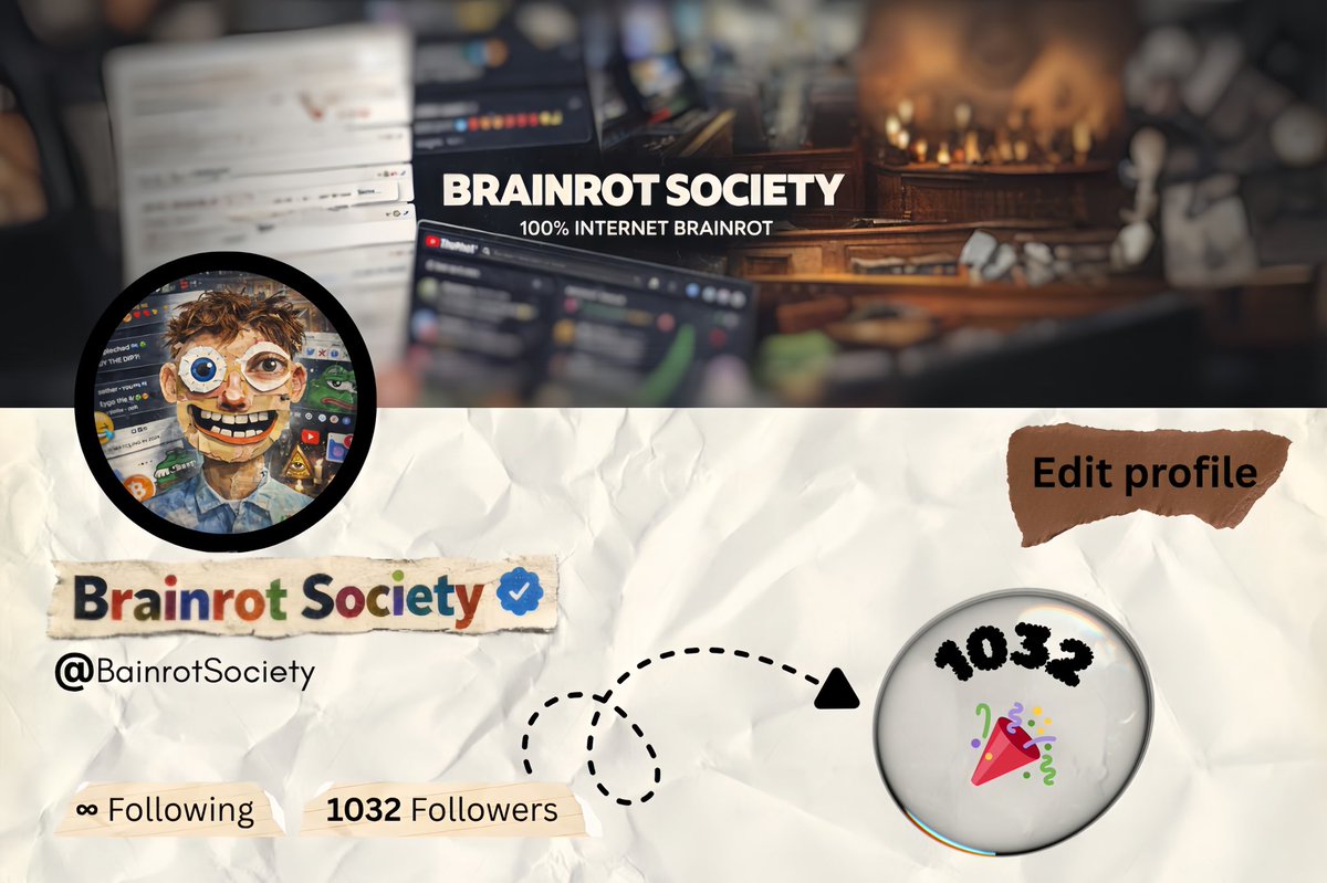 Brainrot Society tweet media