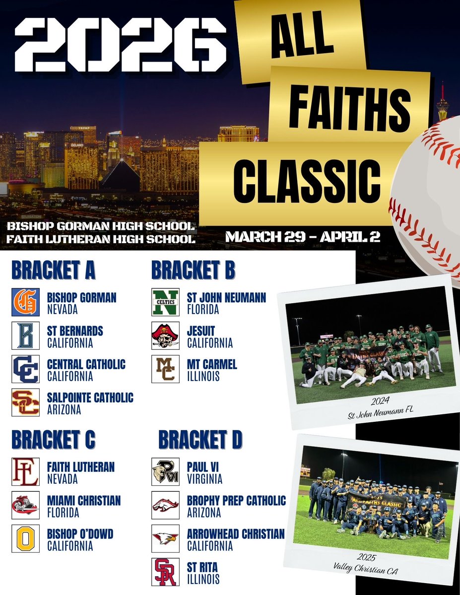 Faith Lutheran Baseball tweet media