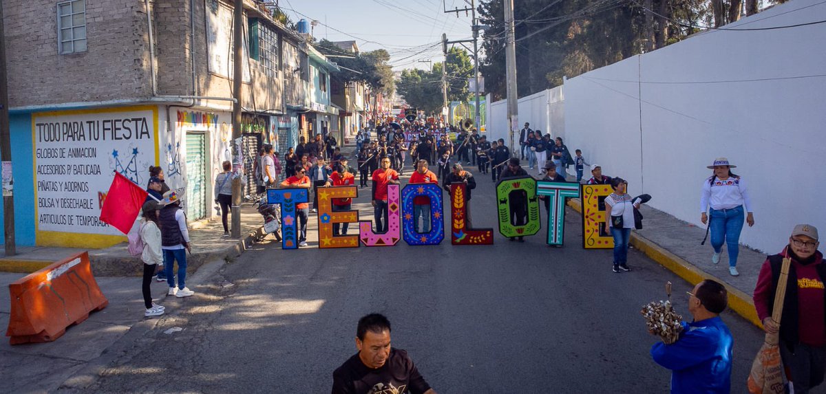 #ElPuebloUnidoProgresa
#Ixtapaluca
#Tejolote vamos a celebrar 40 años de lucha.