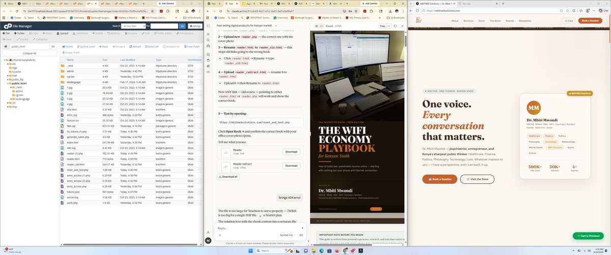 Mbiti Mwondi Maino,MD tweet media
