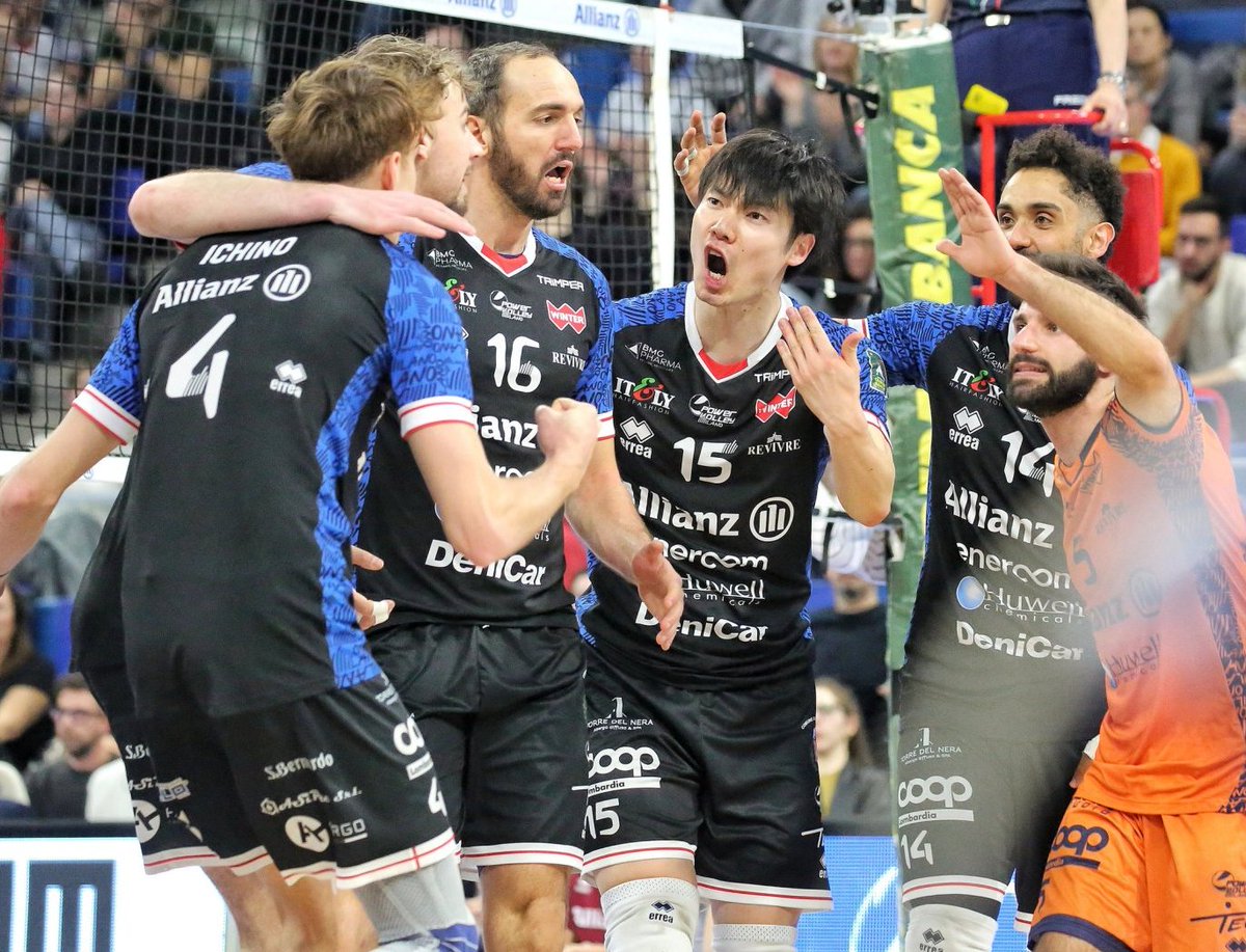 nenetta_nanette's tweet photo. #CEVChallengeCupM
Final Game 1 (25 March)
Milano 3-0 Aalst 25-18/25-19/25-22
Milano
Reggers 23/Otsuka 14/Tom 7/Edo 6/Di Martino 4/Nando
(L-Catania)
Benacchio 1/Rotti/Veikka/JD/Barbanti/JC
Att 44/36
Block 8/13
Ace 7/3
Err 15/20
Reception 46/64
Positive 46%/50%
Perfect 24%/22% https://t.co/KLA74SmRTk