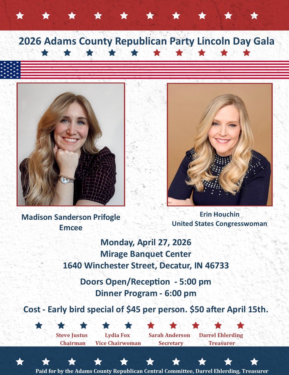 Adams County Indiana GOP tweet media