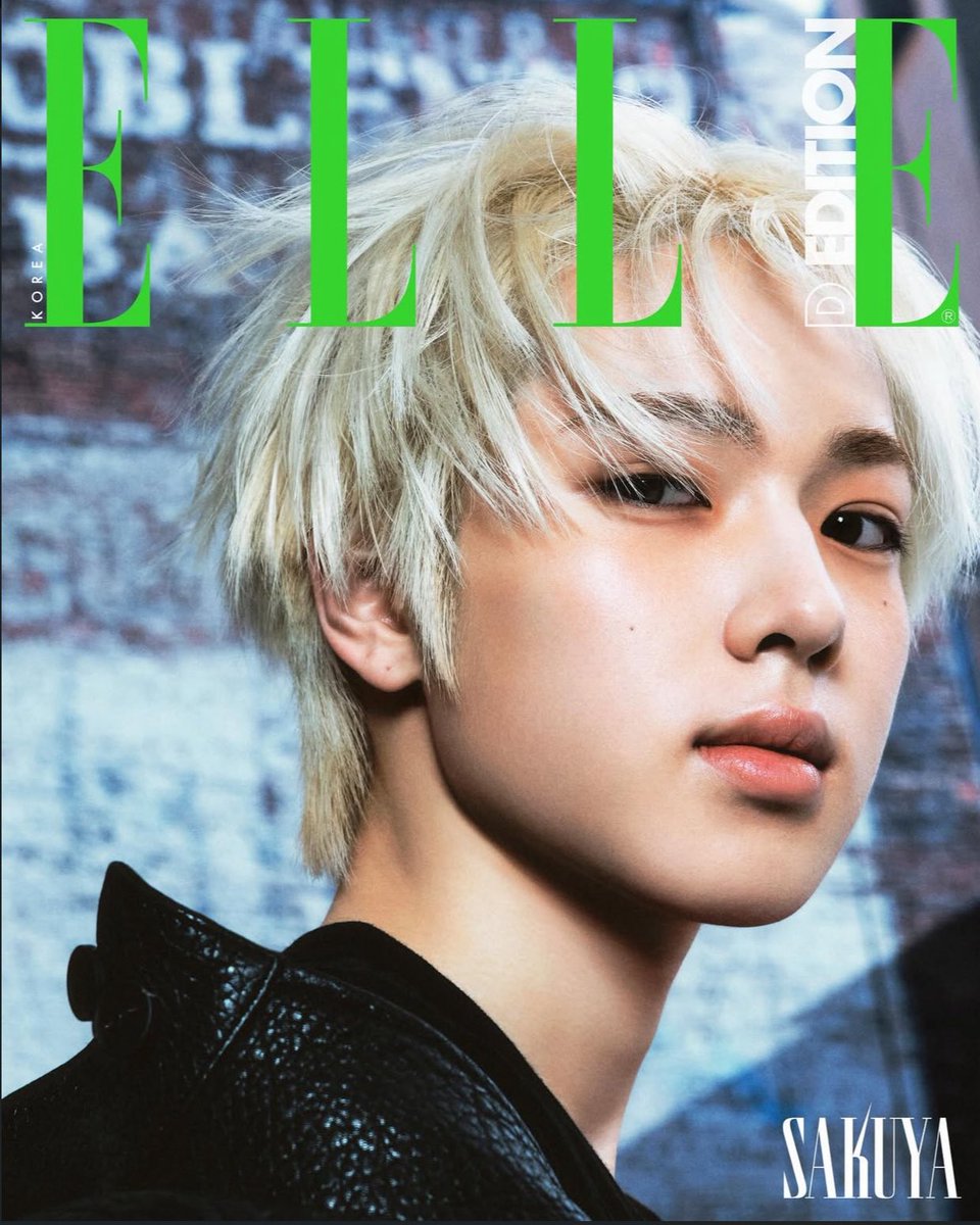 さくやページ 250326 SAKUYA FOR ELLE KOREA #SAKUYA #사쿠야 #サクヤ #咲哉