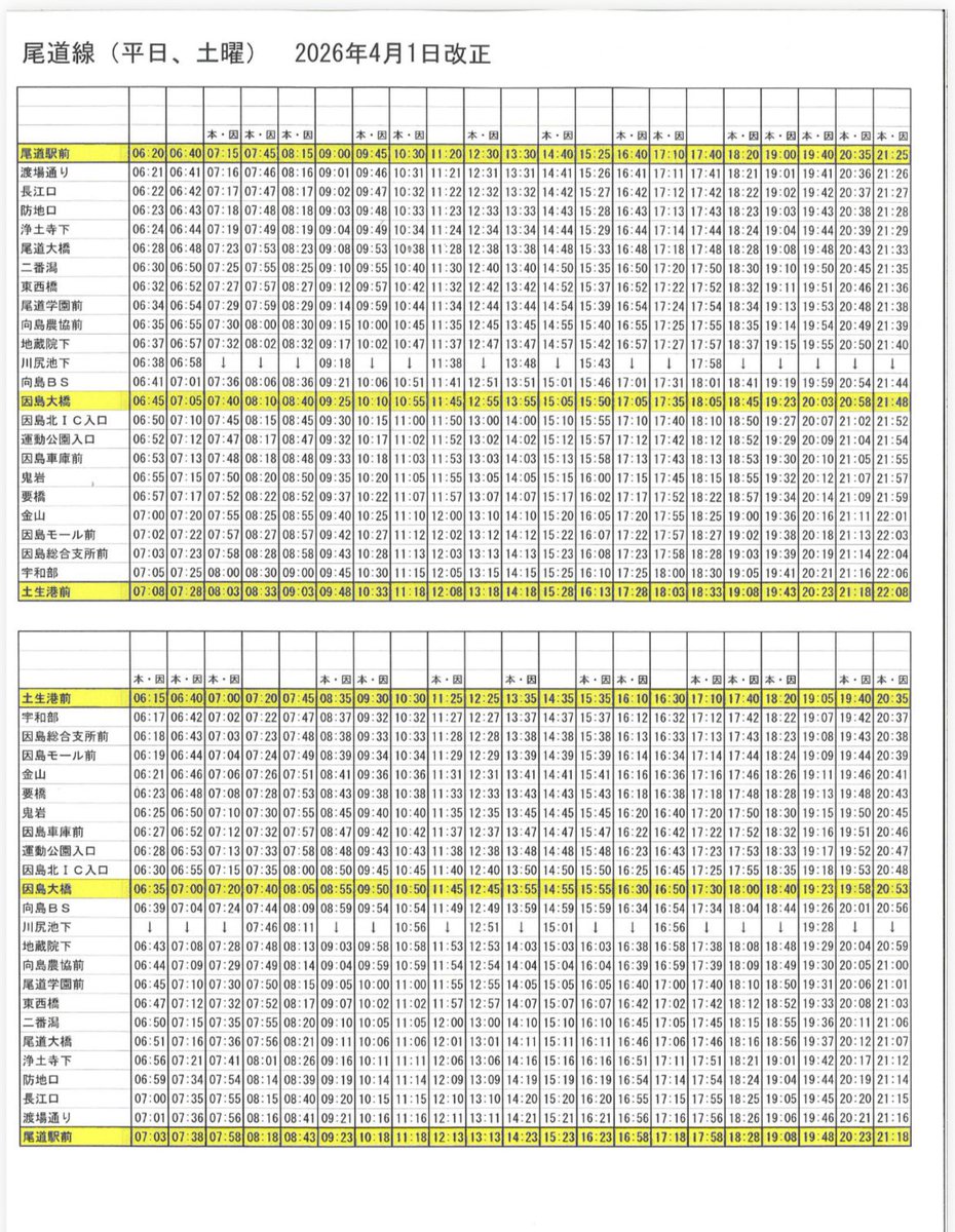 因の島バス株式会社IN因島 tweet media