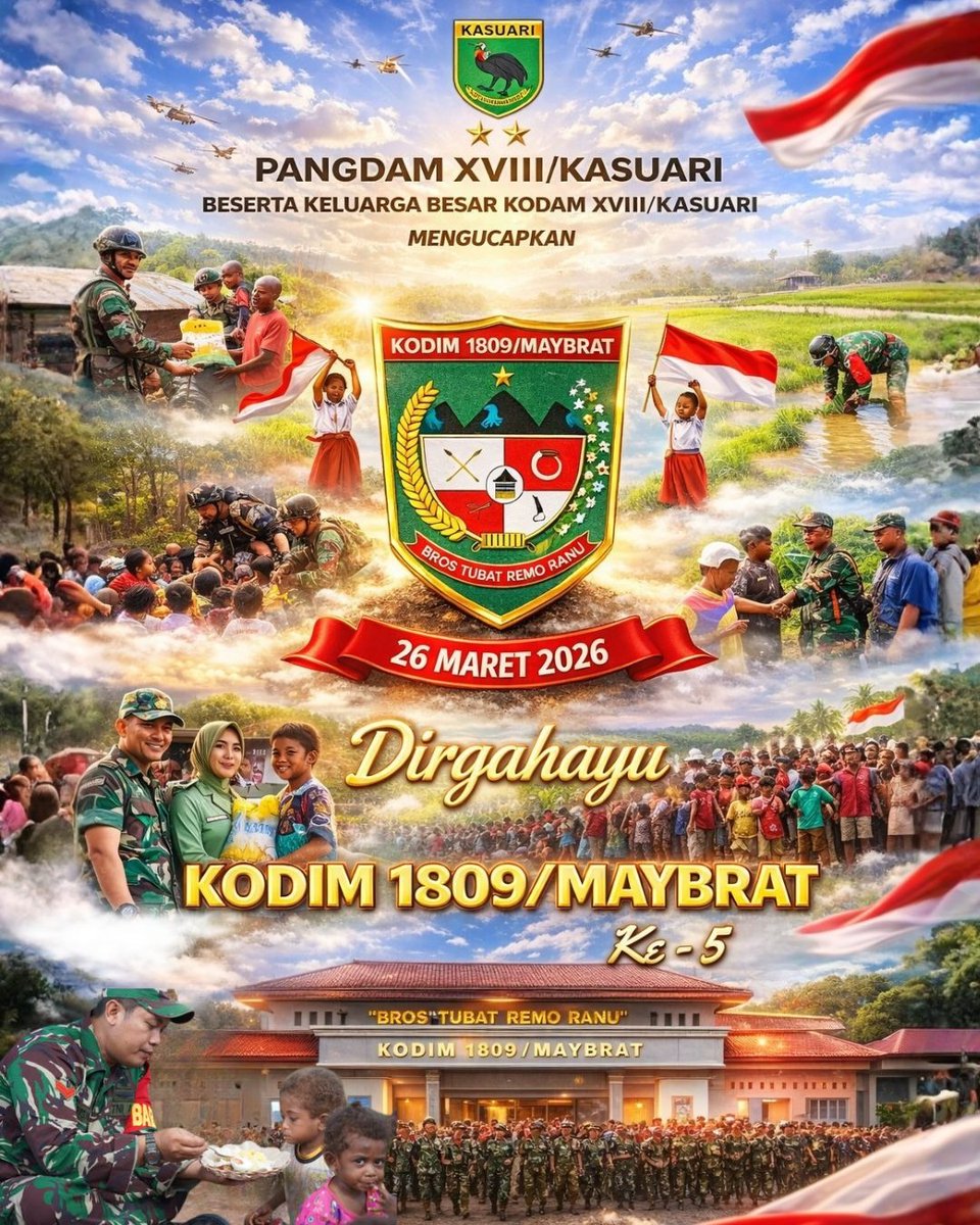 Kodam XVIII/Kasuari tweet media