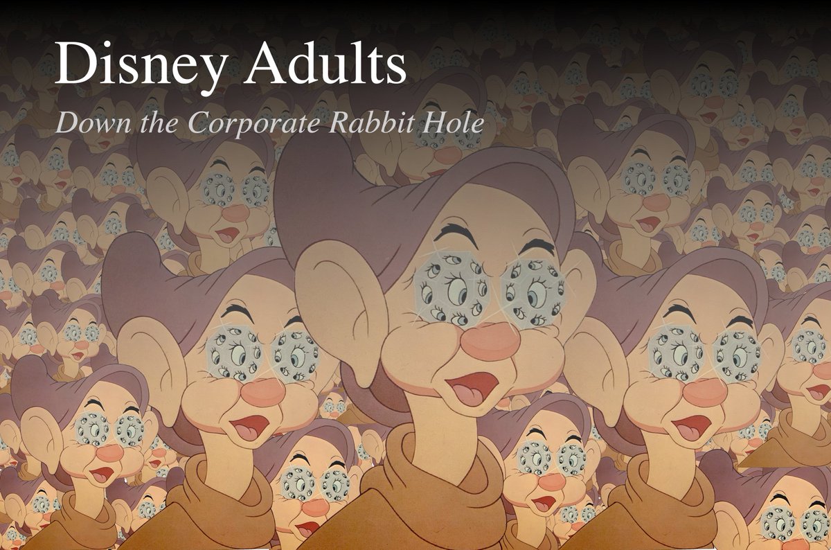 halemur's tweet photo. Criticism of Disney Adults is a response to a deep American ill, but I'd argue it's also partly self-recognition. I wrote about tripping on mushrooms at Disneyland, the ideology baked into every Disney movie and park, and what Disney lovers and haters have in common (link below) https://t.co/SPGa5ztWq5