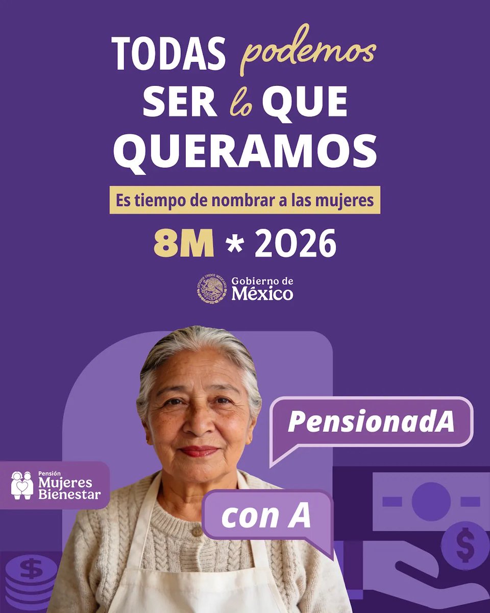 IsssteSinaloa_'s tweet image. Todas podemos ser lo que queremos 💪🏻💜

Nombrar #conA es un acto de justicia, es abrir caminos y reconocer que las mujeres han estado, están y estarán en todos los espacios donde se transforman la historia.

#8M