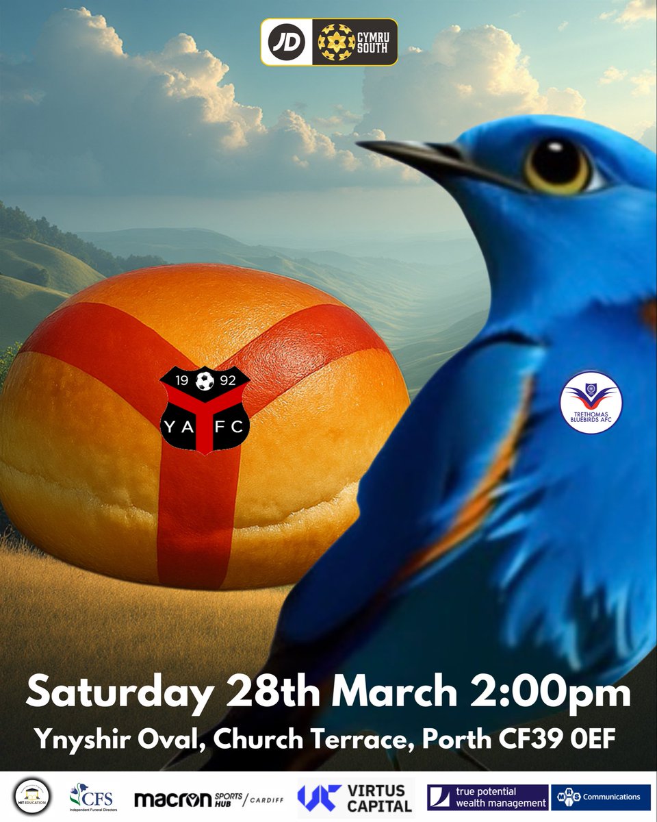 TreBluebirdsFC's tweet photo. 💙Next Up - Ynyshir Albions💙
We visit ‘The Buns’ of @YAFCthebuns this coming Saturday as we look to finish the season strong.
#UppaTre https://t.co/yV3NhHk230