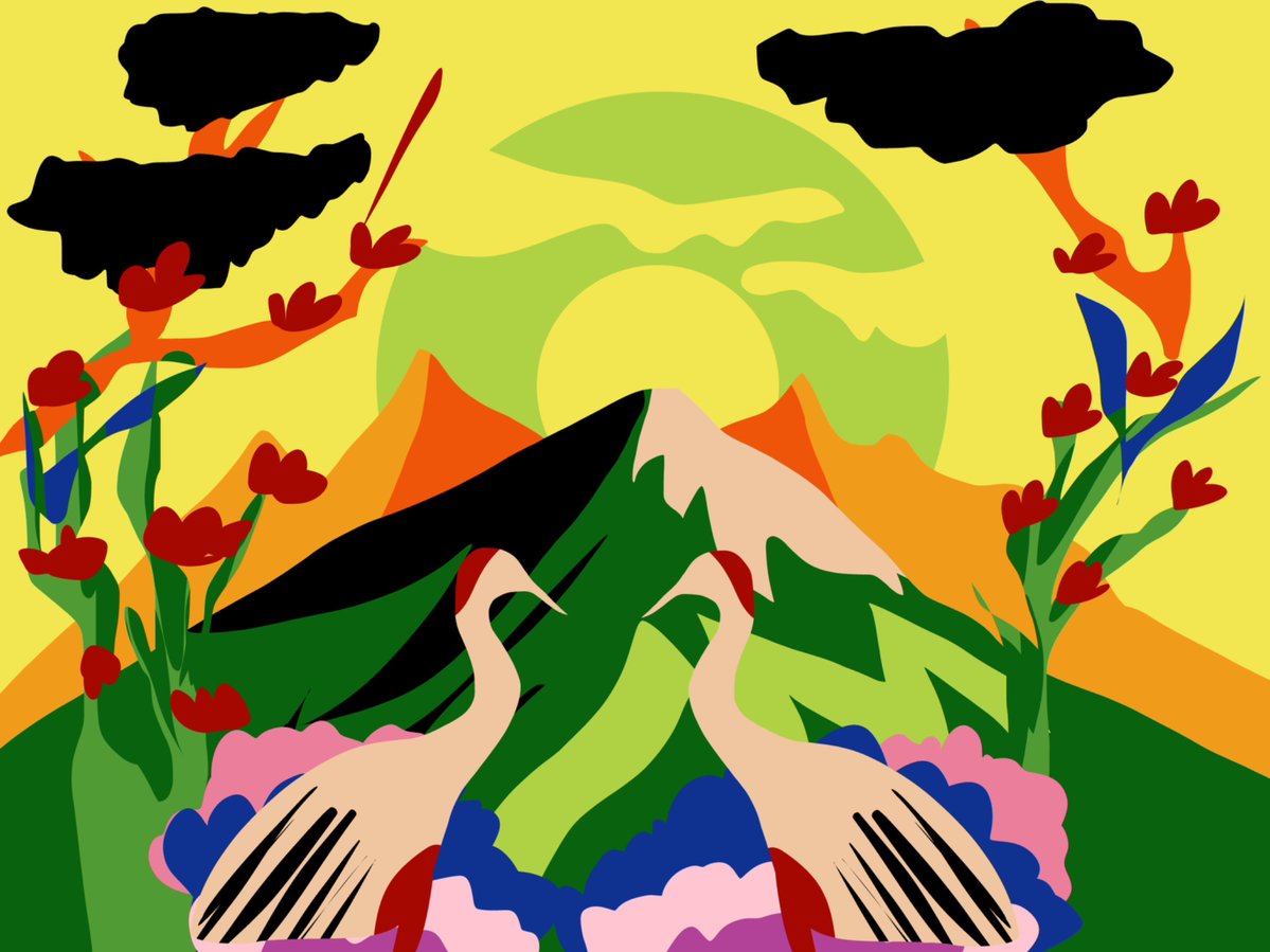 Japon tarzı çizim, hızlı eskiz, eğitsel sağolsun :) #çizim #tayasui #sketch #japanese #style #drawing