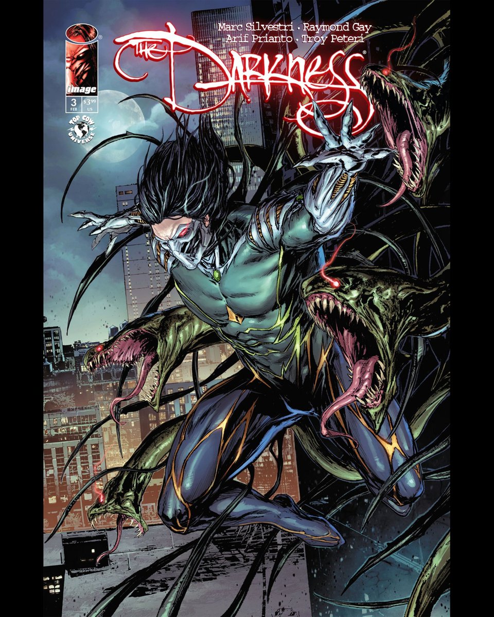 TopCow's tweet image. The Darkness is back 🖤

1–4 are in stores now

#TheDarkness #TopCow #ImageComics #Comics