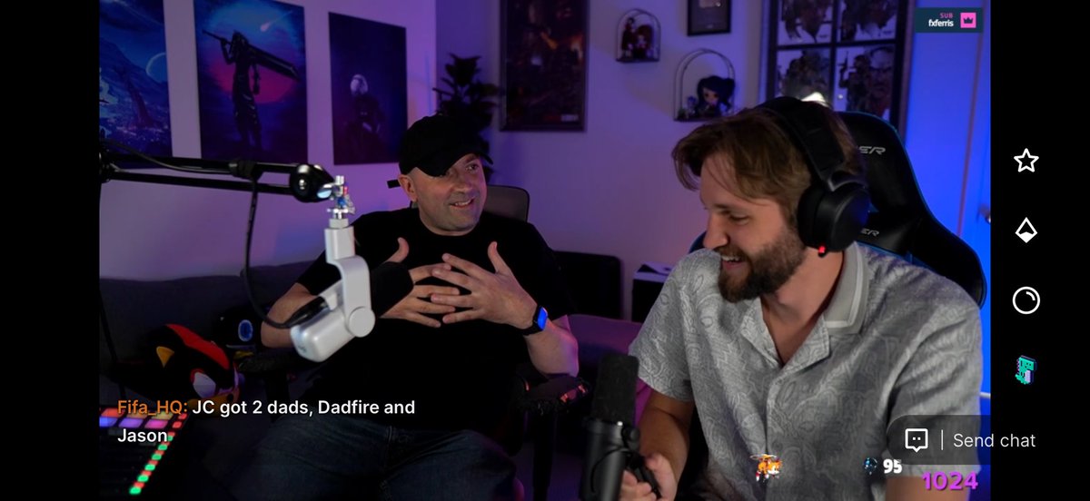 TheOnlyStale's tweet photo. I could listen to Jason talk about literally anything for hours on end. 

God I missed this man. Obviously you too JC @JCbackfire ❤️❤️ https://t.co/lRWlW5aujb