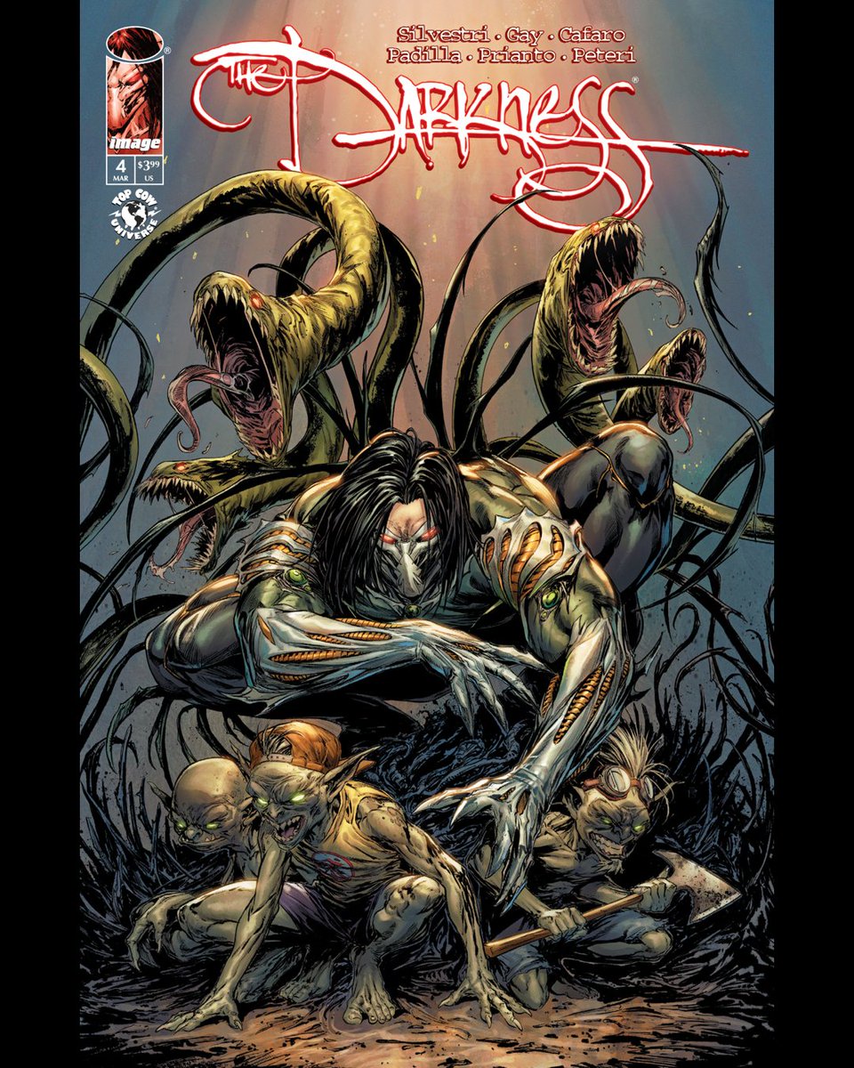 TopCow's tweet image. The Darkness is back 🖤

1–4 are in stores now

#TheDarkness #TopCow #ImageComics #Comics