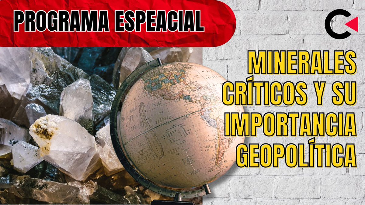 contralinea's tweet photo. PROGRAMA ESPECIAL

 A través de #Facebook y #YouTube con la Doctora en Economía Internacional y Desarrollo por la Universidad Complutense de Madrid, Aleida Azamar e Isidro Téllez, doctor y maestro en geografía y economista por la UNAM 

Conduce Aníbal García (@Anibal_garcia89) 

Nuestro tema de hoy: 

Minerales críticos y su importancia geopolítica

#ContralíneaTV #PeriodismodeInvestigación 👇🏼https://t.co/0vzLnky6xN
